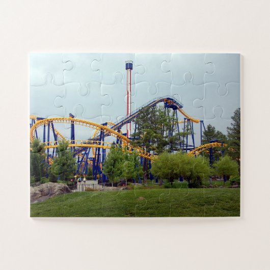 Roller Onderzetter Ride Legpuzzel (Horizontaal)