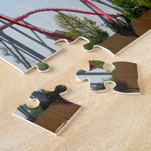 Roller Onderzetter Ride Legpuzzel (Zijkant)