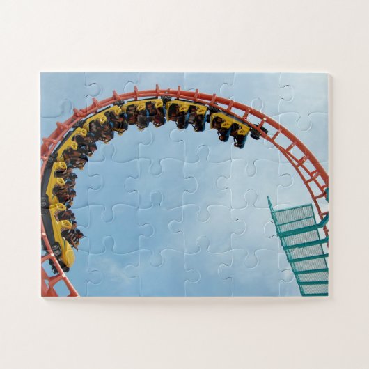 Roller Onderzetter Ride Legpuzzel (Horizontaal)
