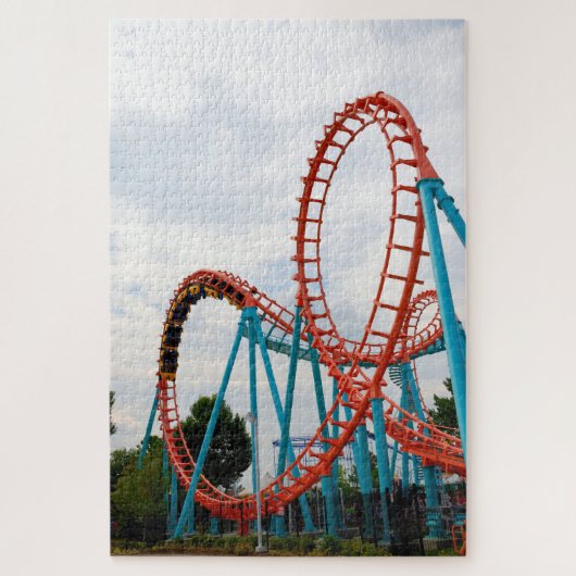 Roller Onderzetter Ride Legpuzzel (Verticaal)