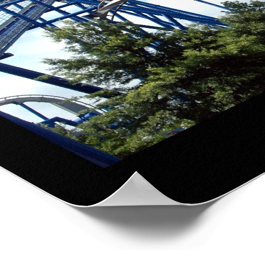 Roller Onderzetter Ride Poster (Hoek)