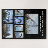 Roller Onderzetter Ride Poster Jigzaag Puzzle Legpuzzel (Horizontaal)