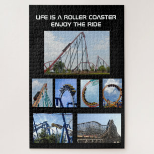 Roller Onderzetter Ride Poster Jigzaag Puzzle Legpuzzel