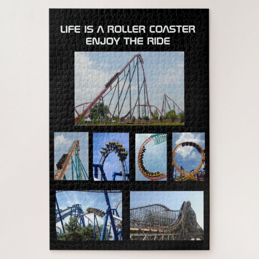 Roller Onderzetter Ride Poster Jigzaag Puzzle Legpuzzel (Verticaal)