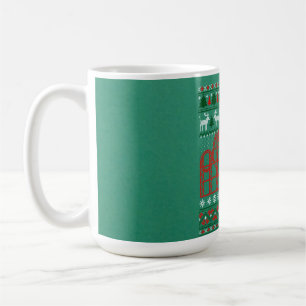 Roller Onderzetter Scene Ugly met kerstkeuken Koffiemok