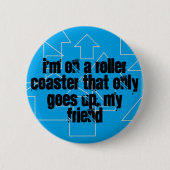Roller Onderzetter TFIOS-Button Ronde Button 5,7 Cm (Voorkant)