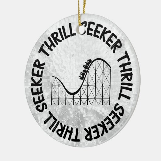 ROLLER ONDERZETTER THRILL SEEKER KERAMISCH ORNAMENT (Links)