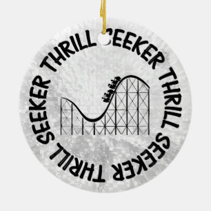 ROLLER ONDERZETTER THRILL SEEKER KERAMISCH ORNAMENT