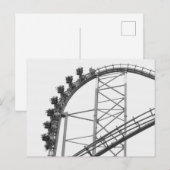 Roller Onderzetter X2 Six Flagers Magic Mountain Briefkaart (Voorkant / Achterkant)