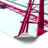 Roller Onderzetter X2 Six Flagers Magic Mountain Poster (Hoek)