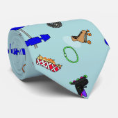 Roller Rink stropdas (Opgerold)