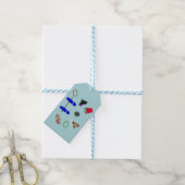 Roller Rink-tags Cadeaulabel (Met Touw)