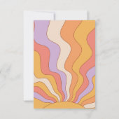 Roller Schaats Birthday Hartelijk dank Bedankkaart (Achterkant)