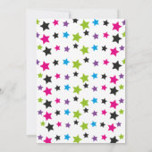 Roller Schaats Birthday Uitnodiging (Achterkant)