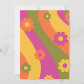 Roller Schaats Birthday Uitnodiging | Retro-Schaat (Achterkant)