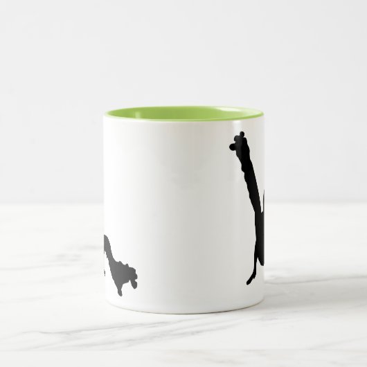 Roller Schaats Dancing Tweekleurige Koffiemok (Center)