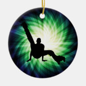 Roller Schaats Dansen Keramisch Ornament (Voorkant)