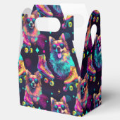 Roller Schaats Disco Dog Bedankdoosjes (Geopend)