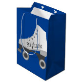 Roller Schaats Gift Bag Medium Cadeauzakje (Achterkant Gekanteld)