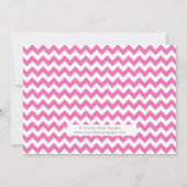 Roller Schaats Glitter Gold en Roze Verjaardag Uit Kaart (Achterkant)