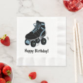 Roller Schaats Happy Birthday Servetten (Insitu)