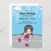 Roller Schaats Kaart (Voorkant / Achterkant)