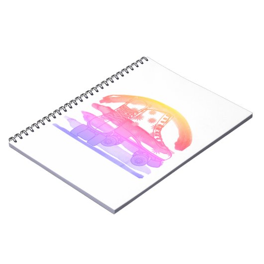 Roller Schaats Let's Roll Notitieboek (Linkerzijde)