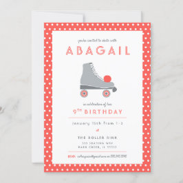 Roller Schaats Party - Koraal Kaart