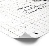  Roller Schaats Patent Poster (Hoek)