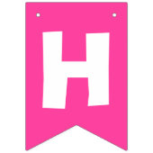 Roller Schaats Regenboog Happy Birthday Banner (Tweede vlag)