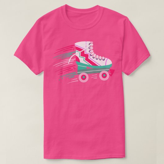 Roller Schaats Roller Skater T-shirt (Design voorkant)