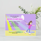 ROLLER SCHAATS Rollerskating 5x7 Birthday Kaart (Staand voorkant)