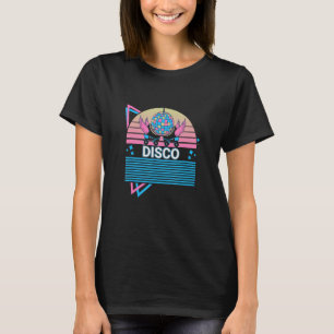 Roller Schaats Rolschaatsen Retro Disco_1 T-shirt