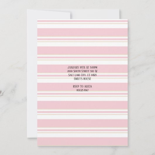 Roller Schaats Skating Custom Birthday Kaart (Achterkant)