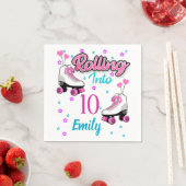 Roller Schaats Skating Custom Birthday MAtching Servet (Insitu)