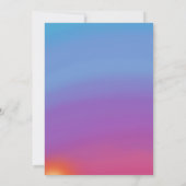 Roller schaats, skating Party, Roller Disco glitte Kaart (Achterkant)