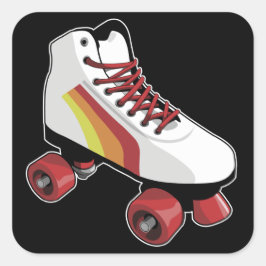 Roller schaats sticker