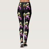 Roller Schaats stijl Leggings (Achterkant)