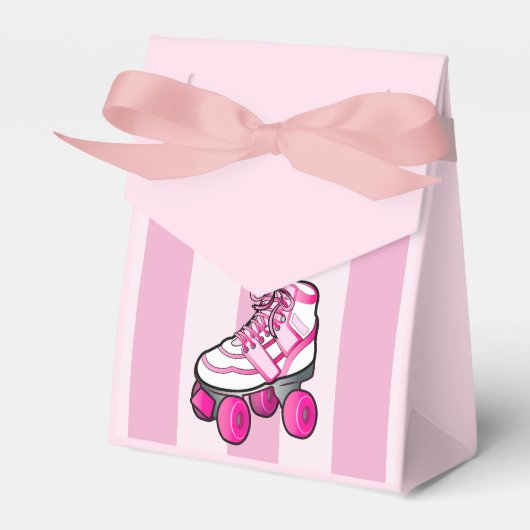 Roller Schaats Verjaardag Goody Box Bedankdoosjes (Voorkant Zijde)