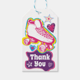 Roller Schaats Verjaardagsfeestje Bedankt Favor Ta Cadeaulabel
