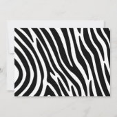 Roller Schaats verjaardagsfeestje Kaart (Achterkant)