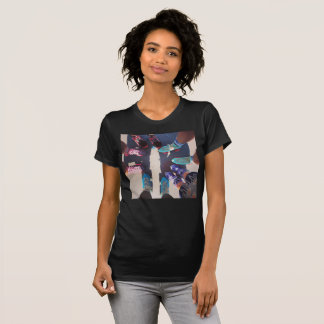 Roller Schaats vrienden T-shirt