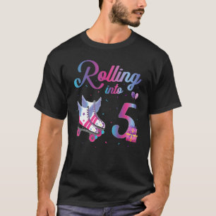 Roller Schaatsen 5 jaar oud T-shirt