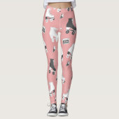 Roller schaatsen cassettepatroon. leggings (Voorkant)
