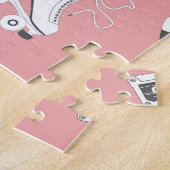 Roller schaatsen cassettepatroon. legpuzzel (Zijkant)