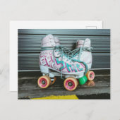 Roller Schaatsen Epic Briefkaart (Voorkant / Achterkant)