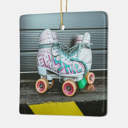 Roller Schaatsen Epic Keramisch Ornament (Links)