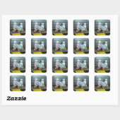 Roller Schaatsen Epic Vierkante Sticker (Vel)