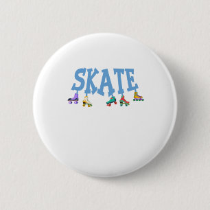Roller Schaatsen Gealigneerd Skating Rollerblading Ronde Button 5,7 Cm