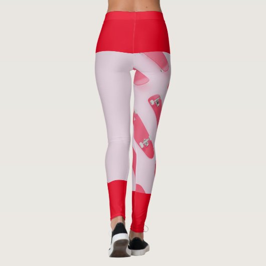 "Roller Schaatsen" Leggings (Achterkant)
